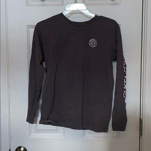 santa cruz gray checkered shirt